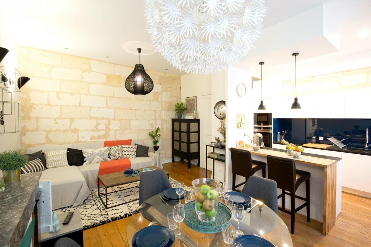 Appartement Luxe - La Devise Bordeaux Bagian luar foto